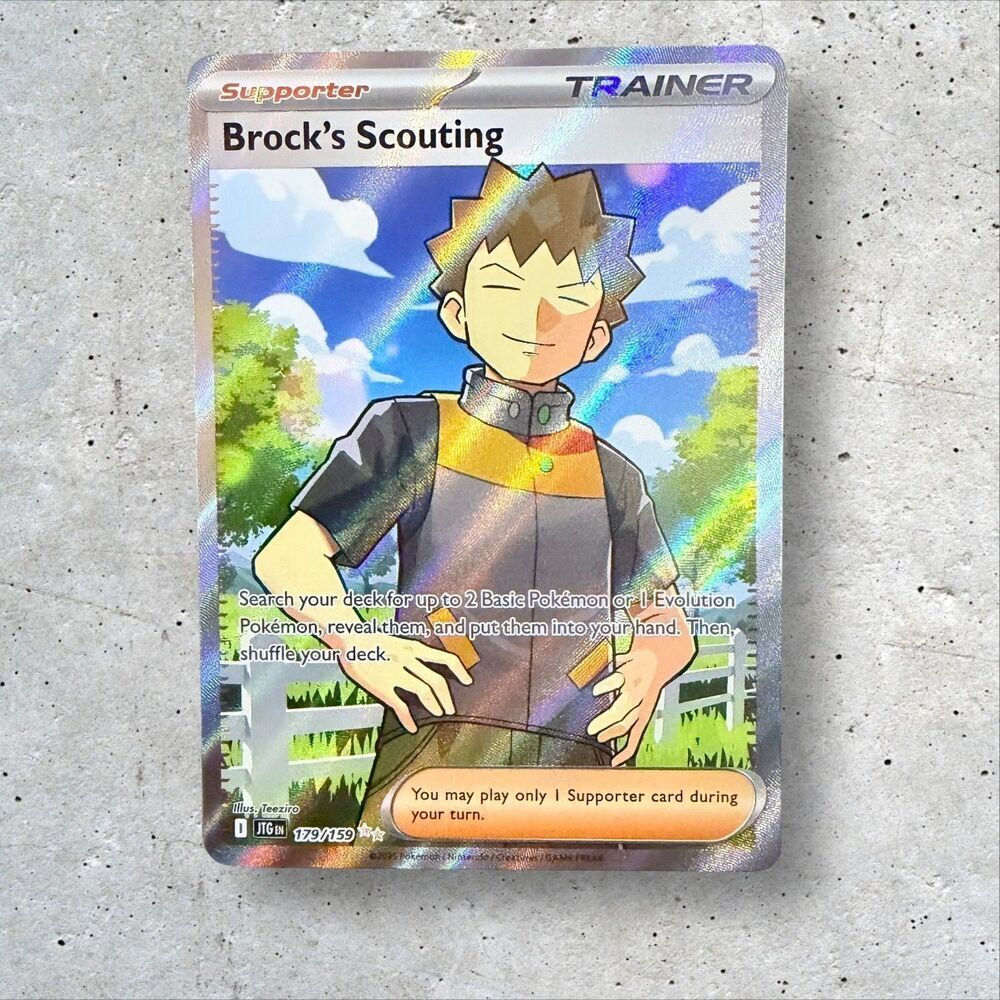 Brock's Scouting 179/159 Sv09: Journey Together Holo